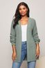 Black Lipsy Mixed Cable Knit Cardigan, Petite
