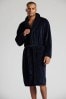 Loungeable Blue SuperSoft Fleece Dressing Gown