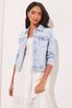 Lipsy Blue Classic Fitted Denim Jacket