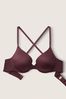 Victoria's Secret PINK Coffee Brown Nude Smooth Push Up Bra, Push Up