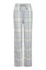 Long Tall Sally Blue Woven Check Pyjama Pant