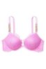 Victoria's Secret Berry Gelato Pink Add 2 Cups Lace Push Up Bra