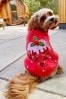 Lipsy Red Christmas Dog Jumper