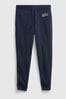 Gap Navy Blue Logo Fleece Pull On Joggers