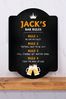 Personalised Bar Rules Sign by Loveabode