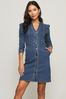 Rochie mini Lipsy Guler în V Denim
