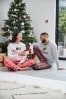 Society 8 Grey & Red 'Mr Claus' Matching Family Christmas PJ Set