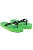 Vanilla Underground Green Minecraft Boys Character Flip Flops