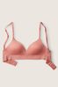 Victoria's Secret PINK Pink French Rose Non Wired Lightly Lined Smooth T-Shirt Bra, Non Wired Lightly Lined