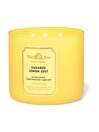 Bath & Body Works Sugared Lemon Zest 3 Wick Candle 14.5 oz / 411 g