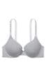 Victoria's Secret Grey Strap Full Cup Push Up Bra, Full Cup Push Up