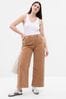 Gap Brown High Waisted Ankle Jeans with Washwell