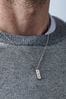 Personalised Men’s Silver Tag Necklace by Posh Totty Designs