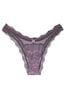 Victoria's Secret Tornado Purple Brazilian Lace Knickers