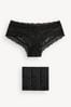 Victoria's Secret Black Cheeky Multipack Knickers