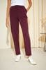 Friends Like These Burgundy Red Red Tailored Ankle Grazer Trousers, Regular