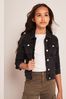 Lipsy Washed Black Denim Jacket