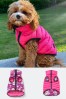 Lipsy Pink/Red Reversible Zip Dog Padded Coat