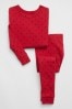 Gap Red Organic Cotton Print Pyjama Set (12mths-5yrs)
