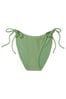 Victoria's Secret PINK Wild Grass Green Tie Side Bikini Bottom