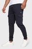 Threadbare Navy Cargo Style Joggers