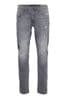 Blend Grey Jet Fit Distressed Mid Stretch Denim Jeans