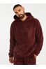 Threadbare Red Cosy Borg Loungewear Hoodie