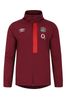 Umbro Red England Rugby Hooded Jacket