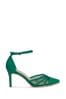 Linzi Green Serri Court Stiletto Heels With Mesh Front Detail