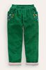 Boden Green Lined Cord Pull-On Trousers