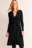 Boden Black Faye Sparkle Knitted Dress