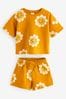 Yellow Daisy T-Shirt And Shorts Set (3mths-7yrs)