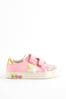 Pink Wide Fit (G) Star Trainers, Wide Fit (G)