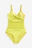 Lime Green Tummy Shaping Control Swimsuit, Regular
