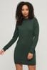 Superdry Green Merino Knit Dress