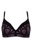 Pour Moi Black New Romance Padded Non Wired T-Shirt Bra