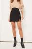 Lipsy Black Tall Split Side Mini Skirt, Tall