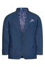 BadRhino Big & Tall Blue Long Wedding Suit Jacket