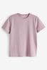 Pink The Everyday Crew Neck Cotton Rich Short Sleeve T-Shirt