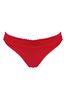 Pour Moi Red Free Spirit Frill Waist Bikini Briefs