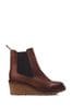 Moda in Pelle Audyn Crepe Wedge Chelsea Ankle Boots