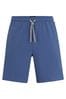 BOSS Blue Stretch Cotton Jersey Shorts