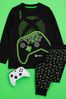 Vanilla Underground Black Xbox Long Leg Kids Pyjama Set