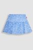 JoJo Maman Bébé Blue Nautical Ditsy Floral Print Skort