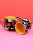 Tache Set of Rounded Floral Mugs