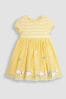 JoJo Maman Bébé Yellow Bunny Tulle Party Dress