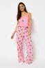 Skinnydip Pink Disney Pascal Cami and Trousers Pyjamas Set