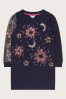 Monsoon Blue Sequin Star Embellished Tunic