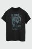 Brands In Black Blondie Tour 1977 Chest Women Boyfriend Fit T-Shirt