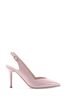 Nine West Womens 'Joniu' Patent Slingback Heeled Pink Sandals